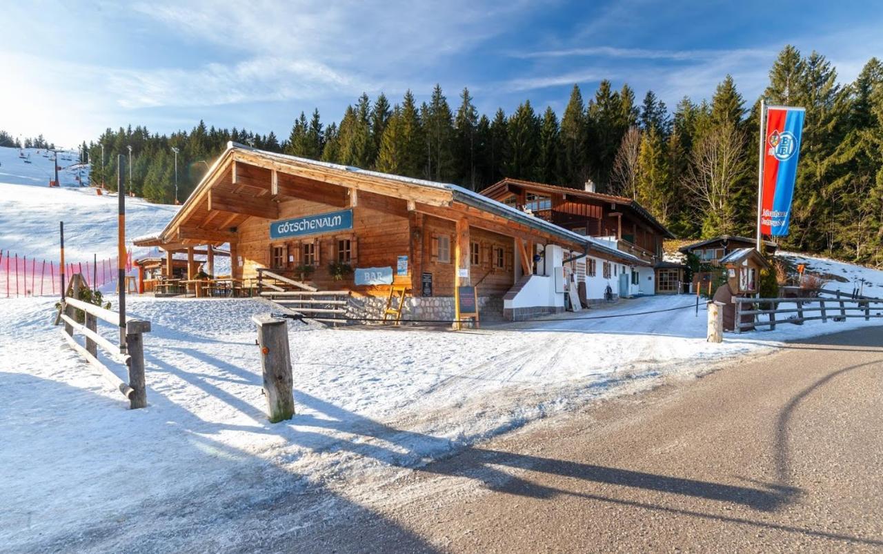 Alpengasthof Goetschenalm ビショフスヴィーゼン エクステリア 写真